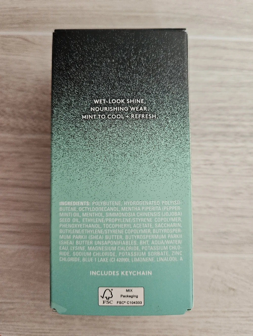 Fenty Beauty X NY Liberty Gloss Bomb Ice Cold Heart'd NEW with Keychain - Picture 3 of 8